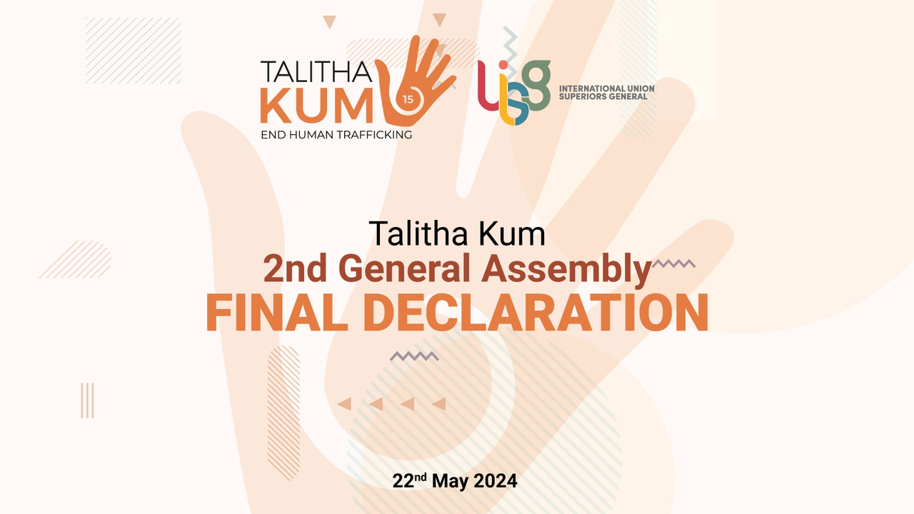 2ª Assembleia Geral da Talitha Kum DECLARAÇAO FINAL