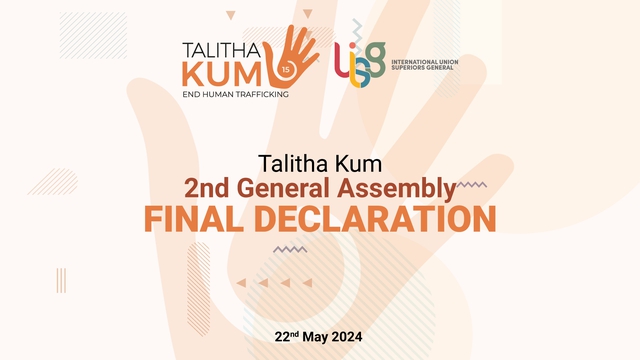2ª Assembleia Geral da Talitha Kum DECLARAÇAO FINAL
